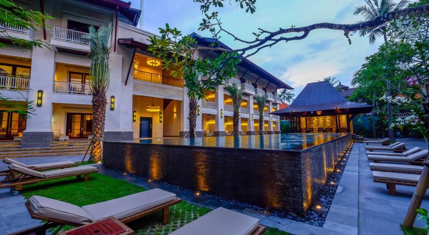 Puri Santrian Beach Resort And Spa Санур Екстер'єр фото